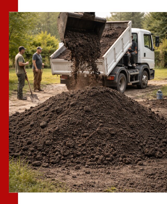 Доставка и продажа чернозема в Касимах оптом и в розницу