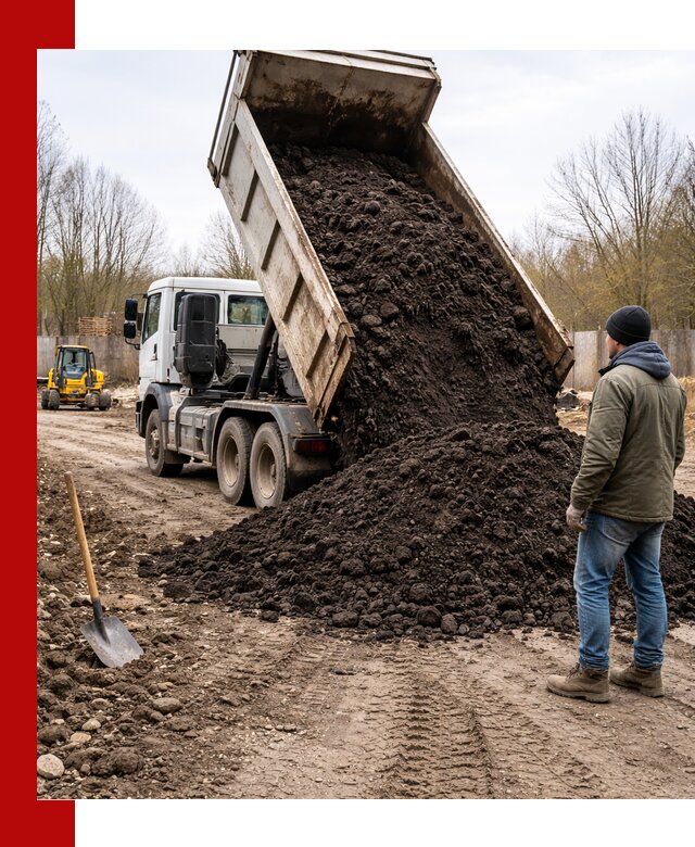 Доставка чернозема навалом в Касимах быстро и выгодно