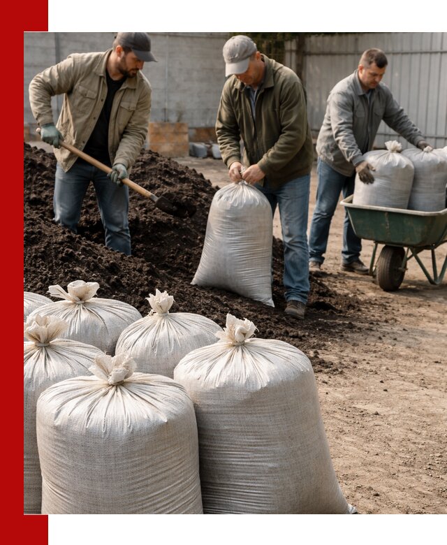 Купить чернозем в мешках с доставкой в Касимах