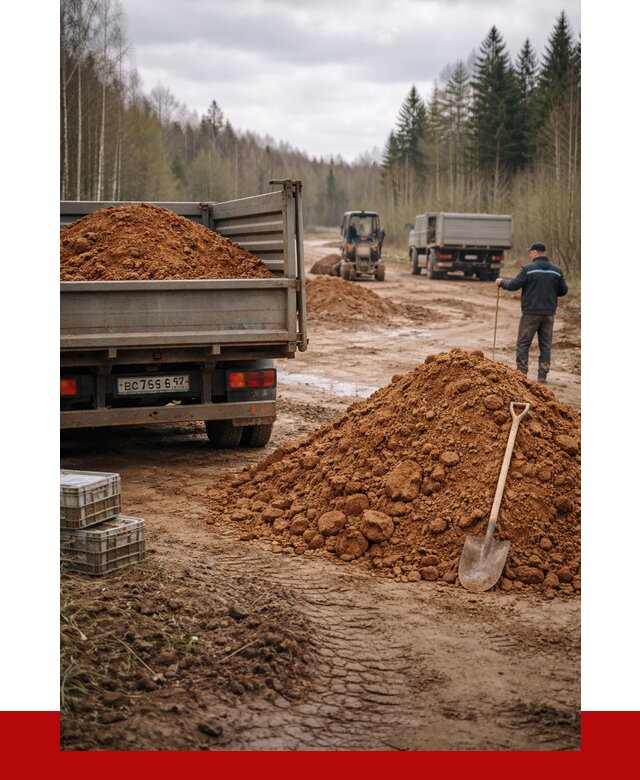 Глина и суглинки в Касимах от 4893 р. за куб | ПРОНЕРУДКсм