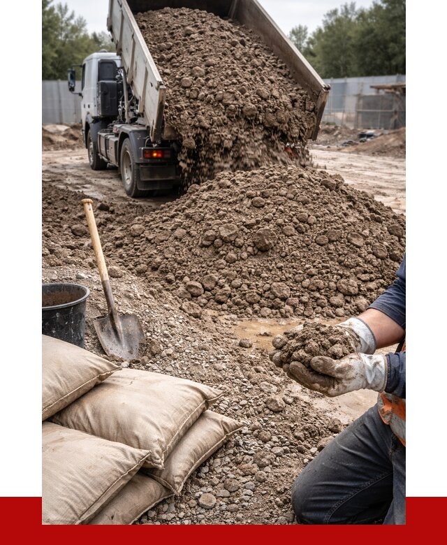 Купить глина для засыпки в Касимах от 1305 р. за куб | ПРОНЕРУДКсм