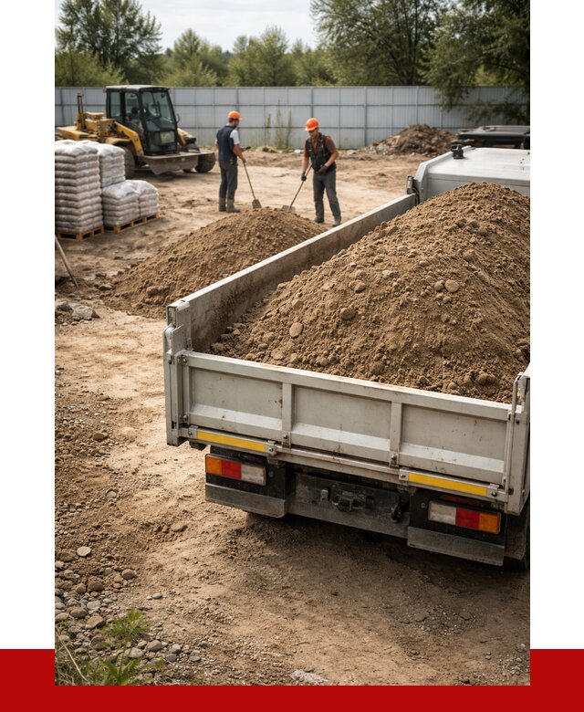 Супесь с доставкой в Касимах от 2664 р. за куб | ПРОНЕРУДКсм