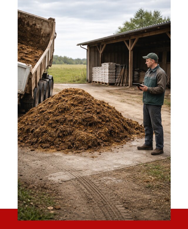 Купить навоз с доставкой в Касимах от 1305 р. за куб | ПРОНЕРУДКсм