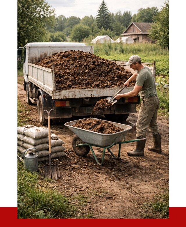 Купить коровий навоз с доставкой в Касимах от 1957 р. | ПРОНЕРУДКсм