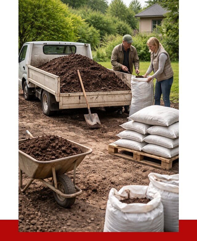 Перегной в мешках с доставкой в Касимах от 2392 р. | ПРОНЕРУДКсм