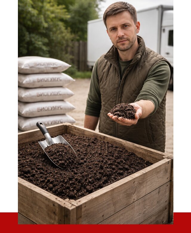 Купить биогумус в Касимах с доставкой от 9243 р. за куб | ПРОНЕРУДКсм