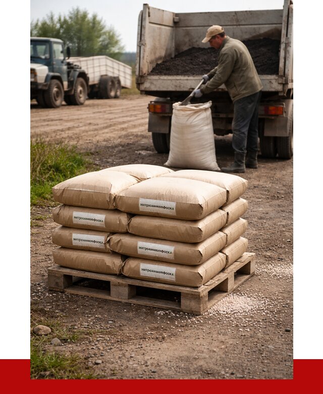 Купить нитроаммофоска в Касимах от 4567 р. за куб | ПРОНЕРУДКсм