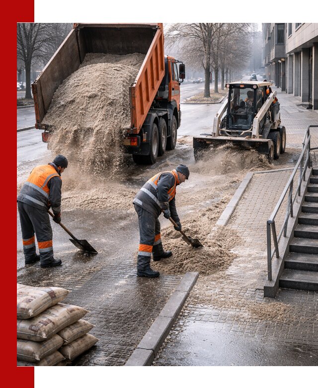 Поставка противогололедных материалов в Касимах