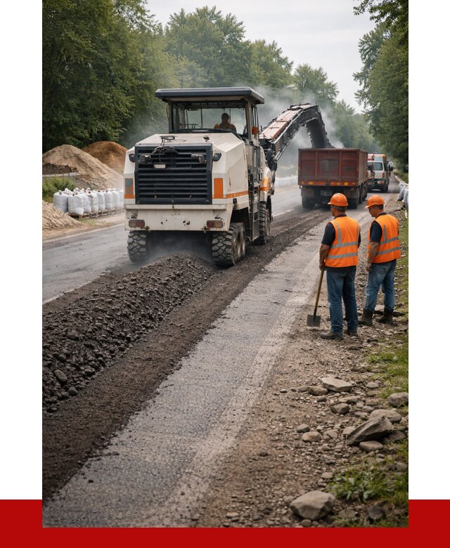 Фрезерованный асфальт в Касимах от 2392 р./куб. | ПРОНЕРУДКсм