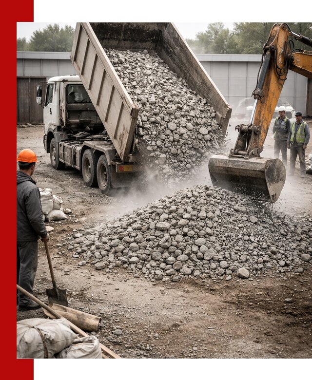 Доставка дробленого бетона в Касимах оптом и в розницу