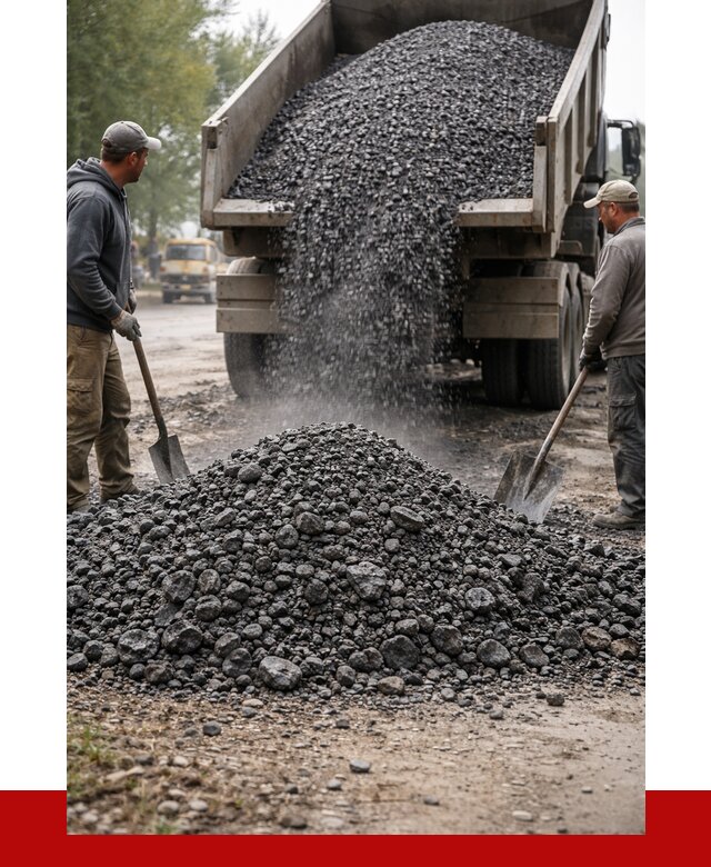 Дробленый асфальт в Касимах от 3045 р. с доставкой | ПРОНЕРУДКсм