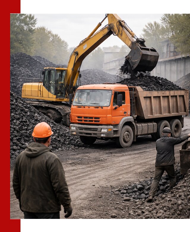 Доставка угля автотранспортом в Касимах быстро и выгодно
