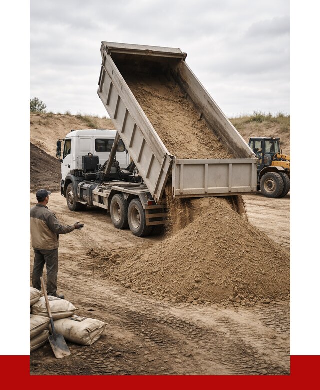 Доставка самосвалом 20 кубов в Касимах от 8156 р. | ПРОНЕРУДКсм