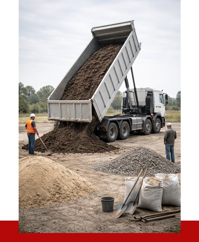 Доставка самосвалом 30 кубов в Касимах от 9243 р. | ПРОНЕРУДКсм