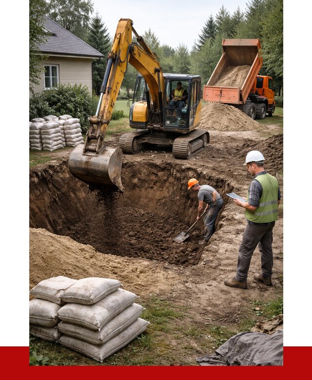 Рытье котлована в Касимах быстро от 4893 р. ПРОНЕРУДКсм