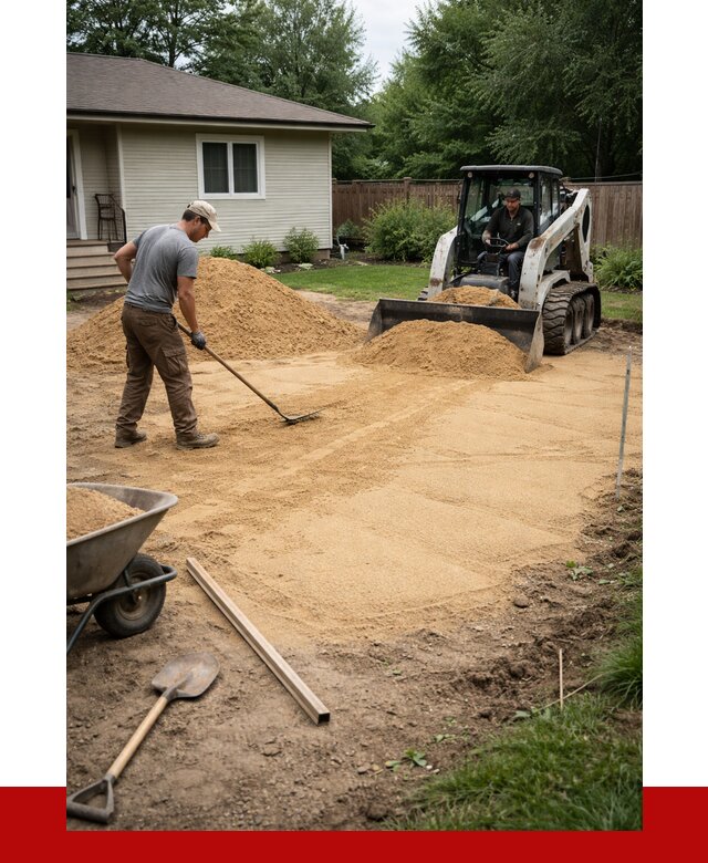 Отсыпка участка песком в Касимах, от 2719 р., ПРОНЕРУДКсм